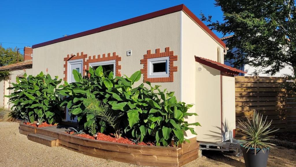 Copacabana Tiny House Studio Terrasse Jardin Villa Saint-Aignan-Grand-Lieu Exterior foto